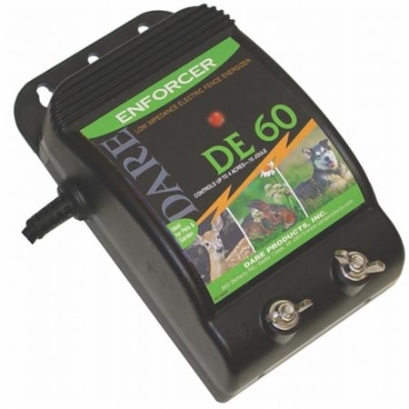 Dare Products Dare Products Inc Electric Fence Controller- Black 10 Mile - DE 60 831943